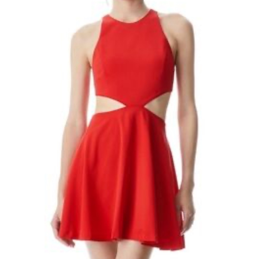 Alice + Olivia Red Mini Dress size 6